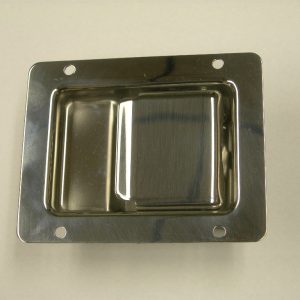 2.69 lbs Stainless Steel Non Locking Slam Paddle Handle Cable Lock Kit with Mounting Holes