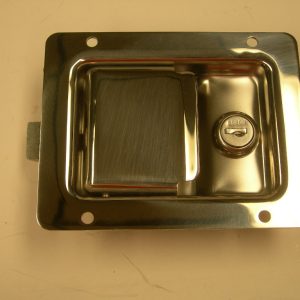 .9 lbs Stainless Steel Key Locking Junior Size Single Point 4820 Series Paddle Handle