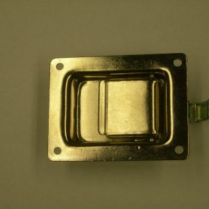 Nickel Plated Non Locking Standard Bolt Paddle Handle Lock