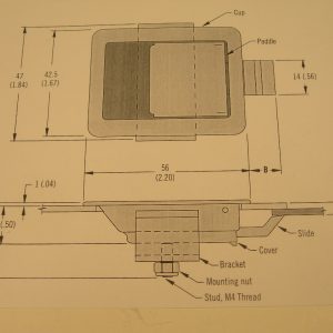 Stainless Steel Blind Mounting Mini Slam Latch
